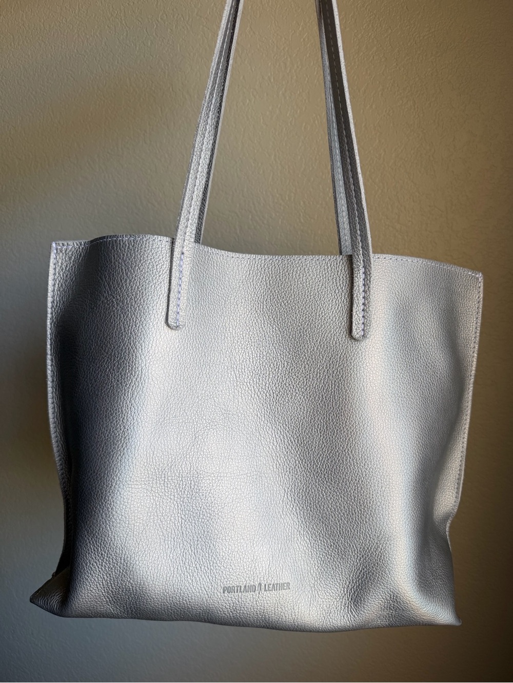 Portland leather goods Moonbeam Unicorn large August tote
